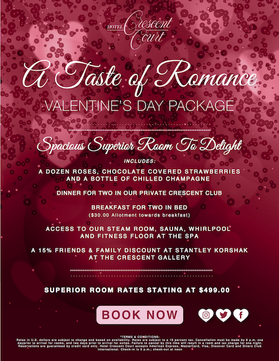 Valentine’s Day Travel Deals