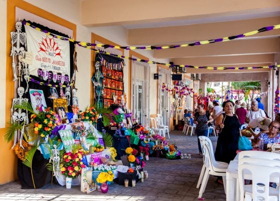 Day Of The Dead In Mazatlan