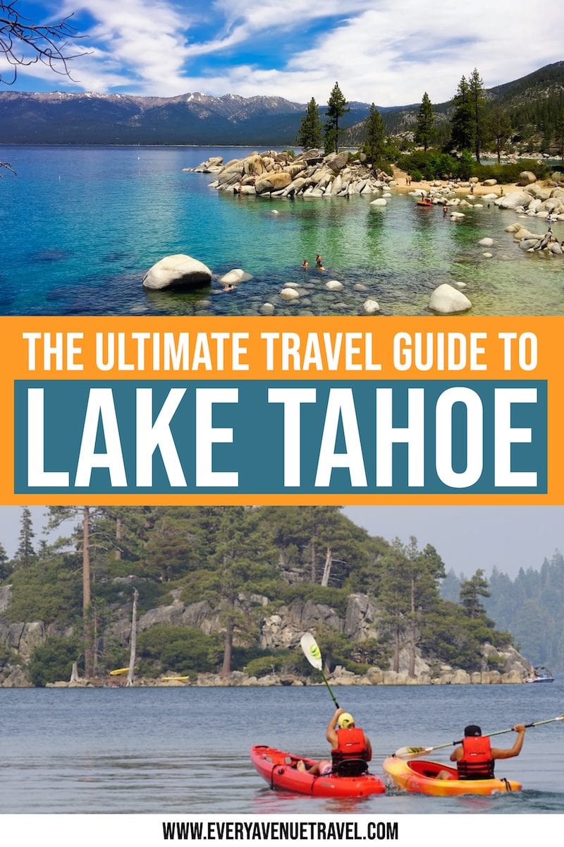 How To Plan A Lake Tahoe Summer Vacation