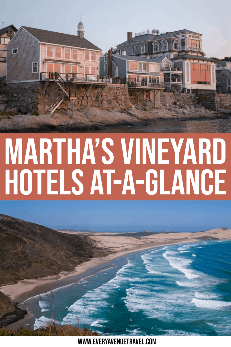 Amazing Martha’s Vineyard Hotels At-a-glance