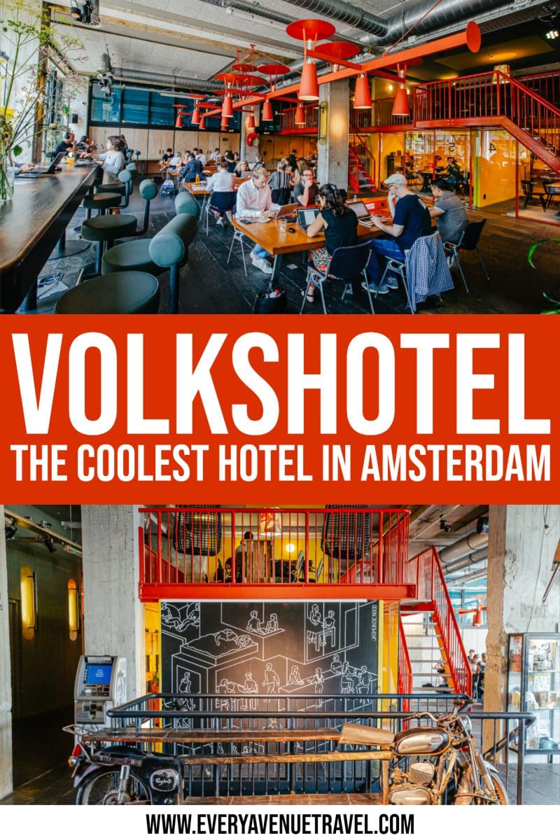 Volkshotel, Experience The Coolest Hotel In Amsterdam