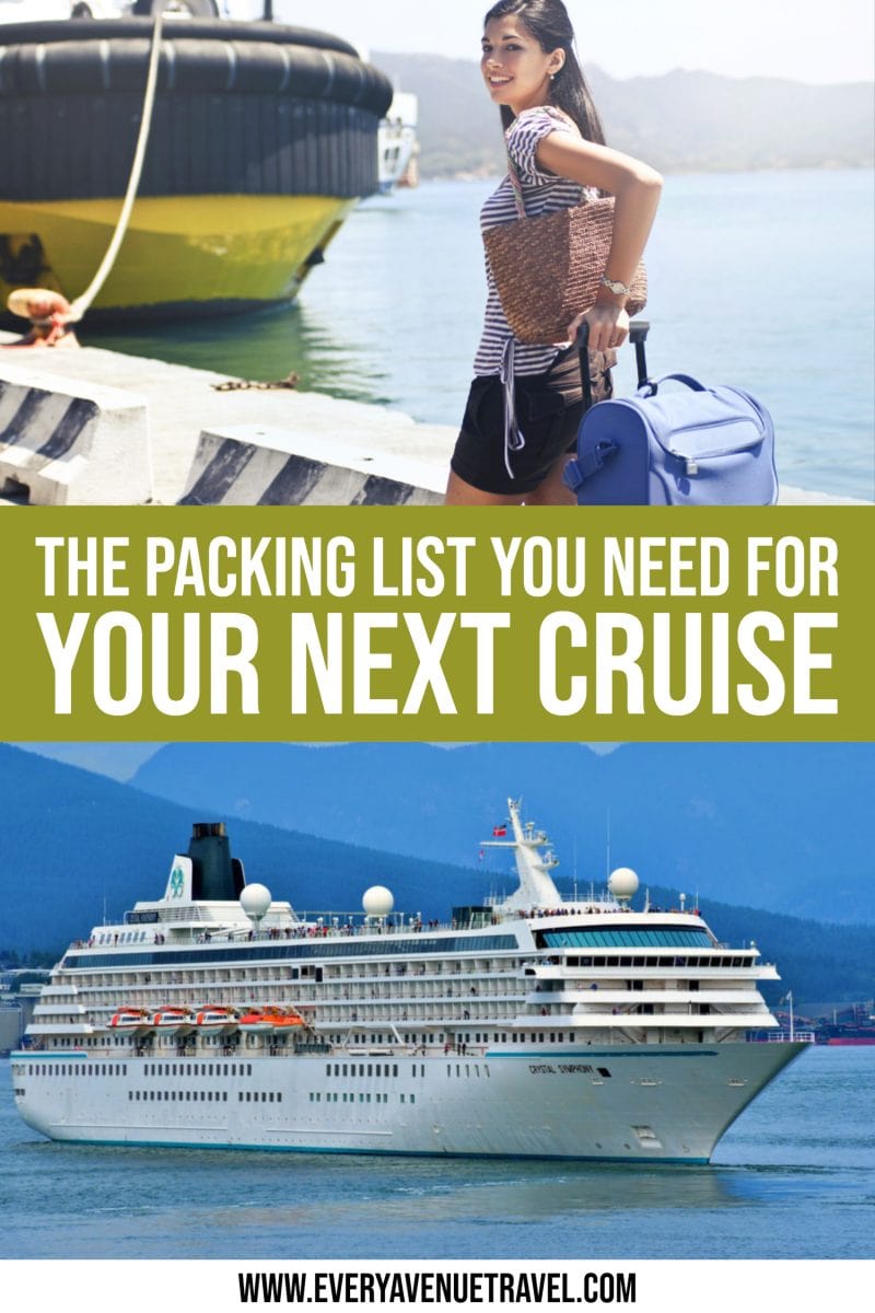 The Cruise Packing List You Need For Your Next Sailing