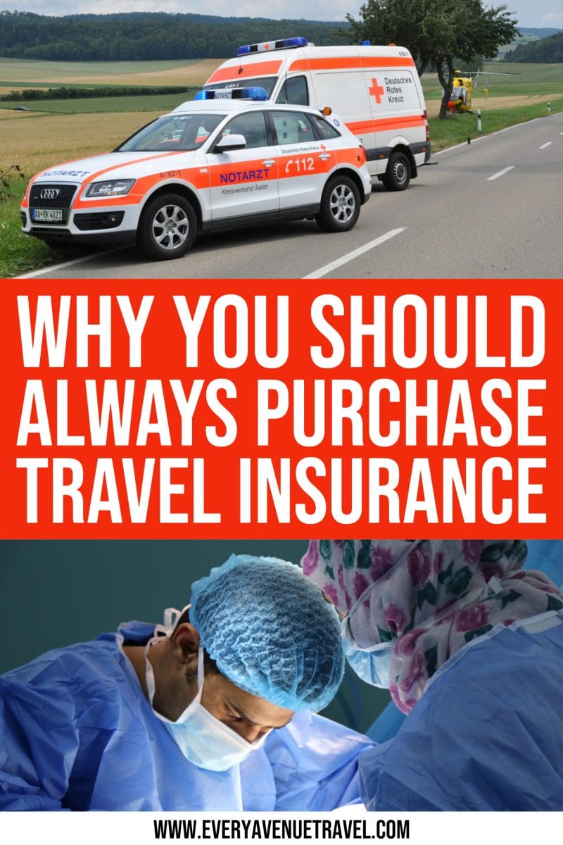 Why You Should Always Purchase Travel Insurance