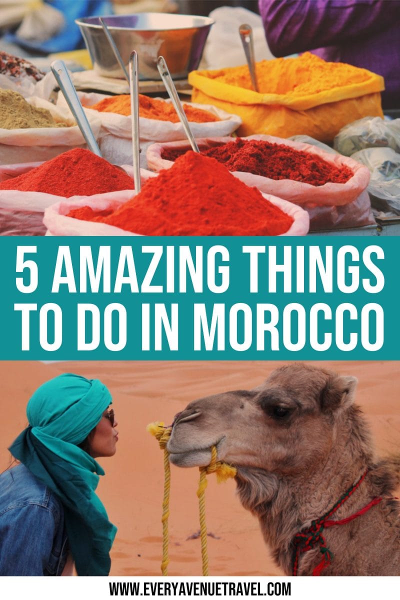 5 Amazing Things To Do In Morocco